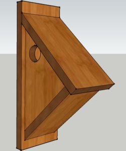 how to make a birdhouse, birdhouse plans for free, sparrow birdhouse 